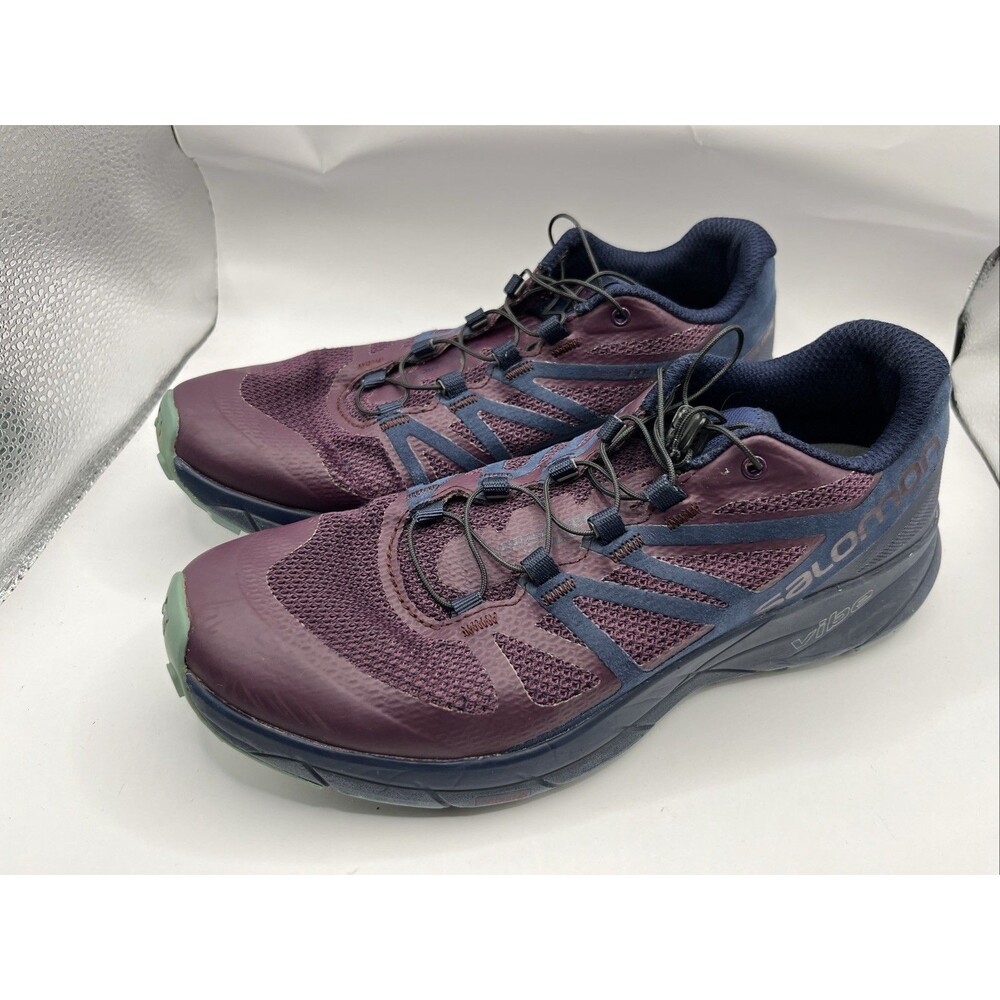 Salomon Sonic RA 2 Women's Running Shoes Size 7.5 Deep Maroon 404866 Vibe